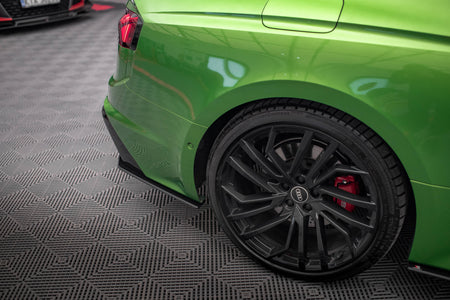 Street Pro Rear Side Splitters suitable for Audi RS5 F5 Facelift