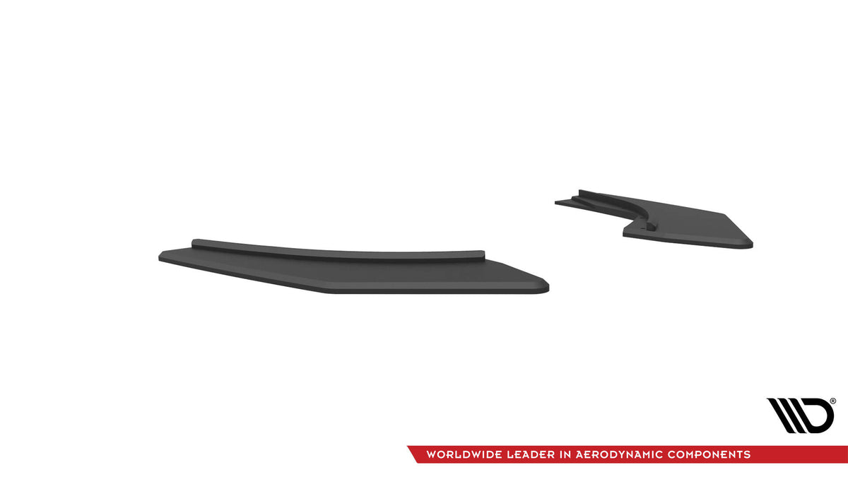 Street Pro Rear Side Splitters  suitable for Audi S3 Sedan 8V