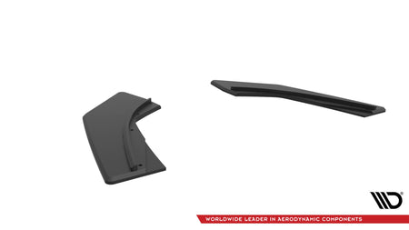 Street Pro Rear Side Splitters  suitable for Audi S3 Sedan 8V