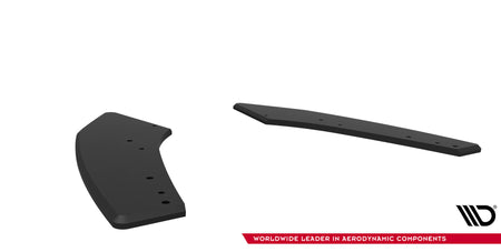 Street Pro Rear Side Splitters  suitable for Audi S3 Sedan 8Y Facelift