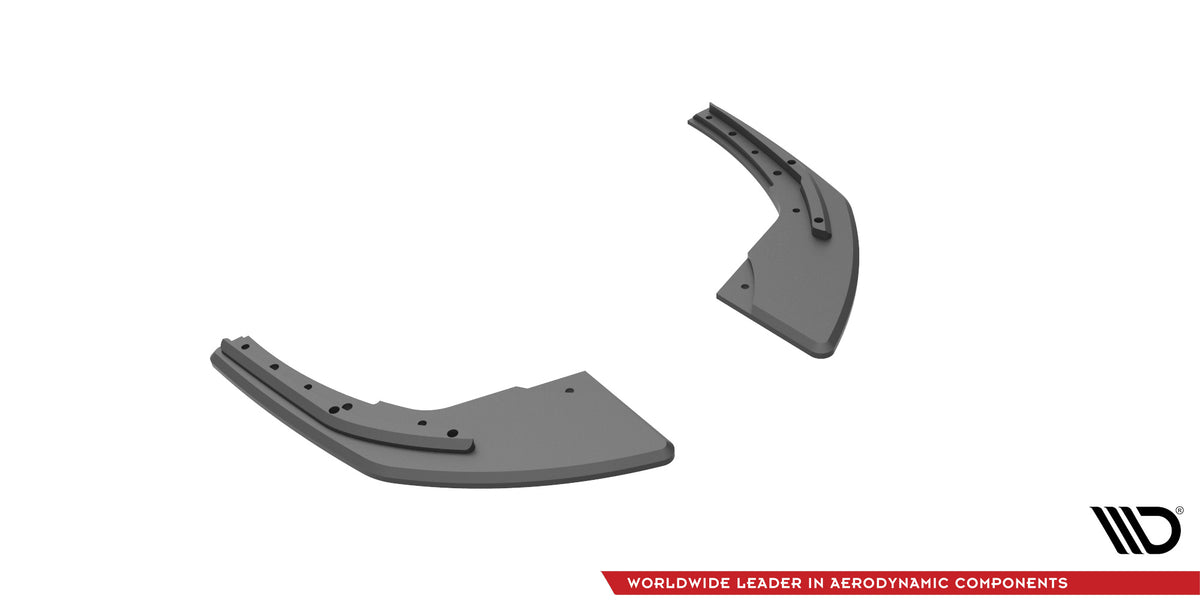 Street Pro Rear Side Splitters suitable for Audi S3 Sportback 8V Facelift