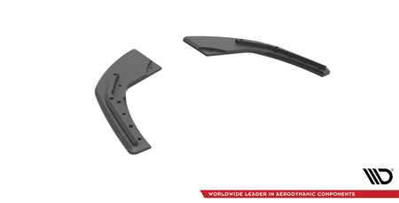 Street Pro Rear Side Splitters suitable for Audi S3 Sportback 8V Facelift