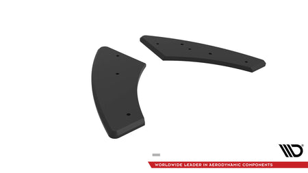 Street Pro Rear Side Splitters  suitable for Audi S3 Sportback 8Y Facelift