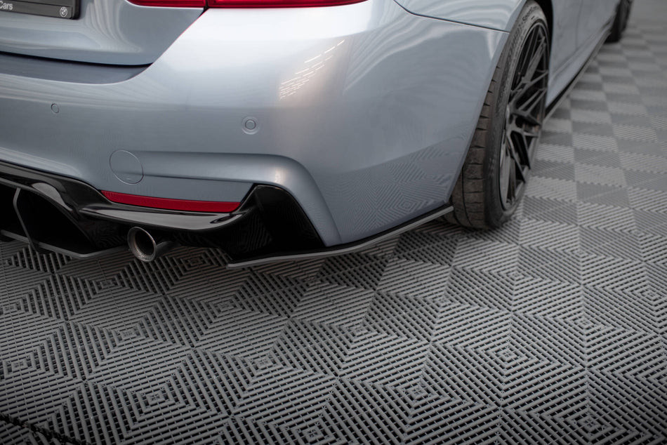 Street Pro Rear Side Splitters suitable for BMW 435i Coupe M-Pack F32