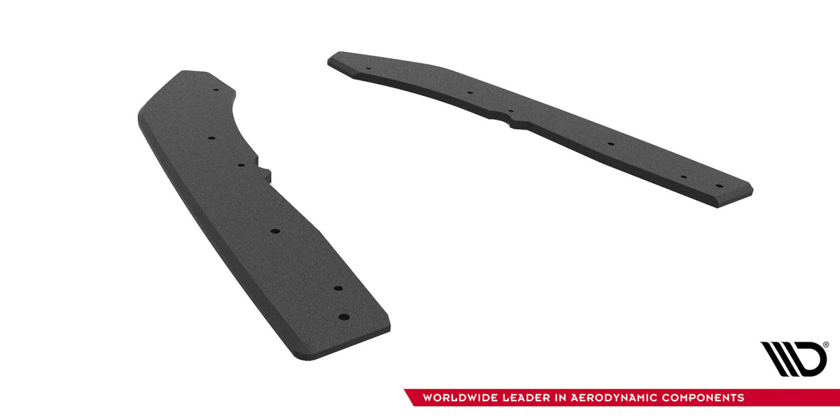 Street Pro Rear Side Splitters  suitable for BMW M440i  G22 / G23 / G22 Facelift / G23 Facelift