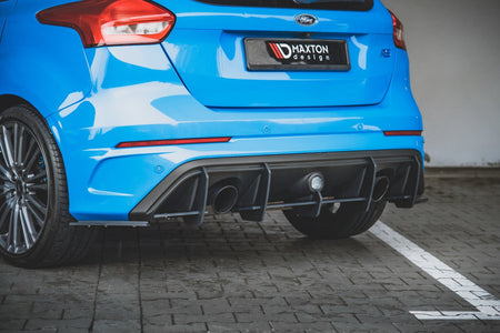 Street Pro Rear Side Splitters suitable for Ford Focus RS Mk3