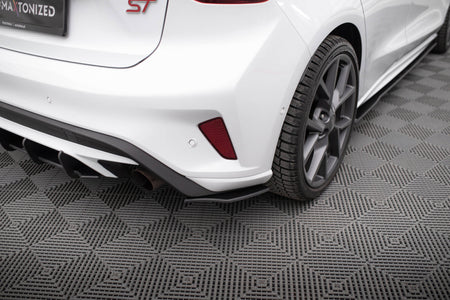 Street Pro Rear Side Splitters suitable for Ford Focus ST Mk4