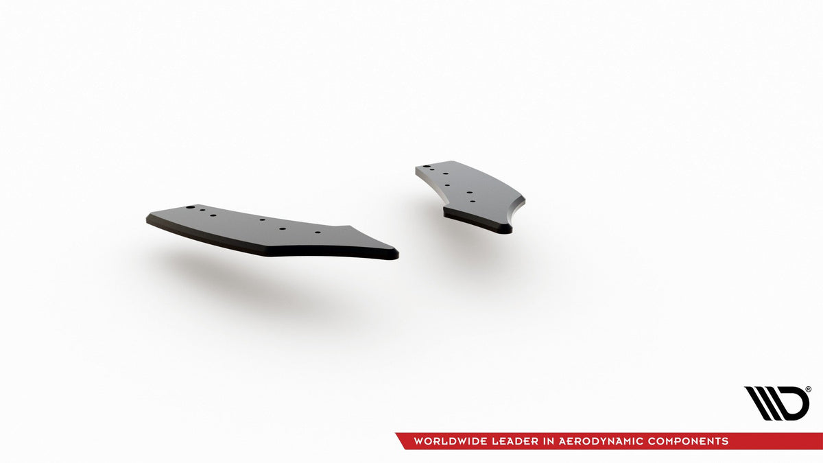 Street Pro Rear Side Splitters suitable for Ford Focus ST Mk4