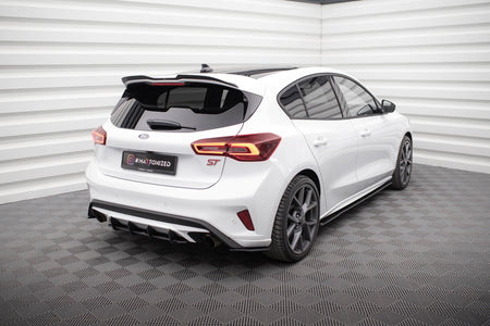 Street Pro Rear Side Splitters suitable for Ford Focus ST Mk4
