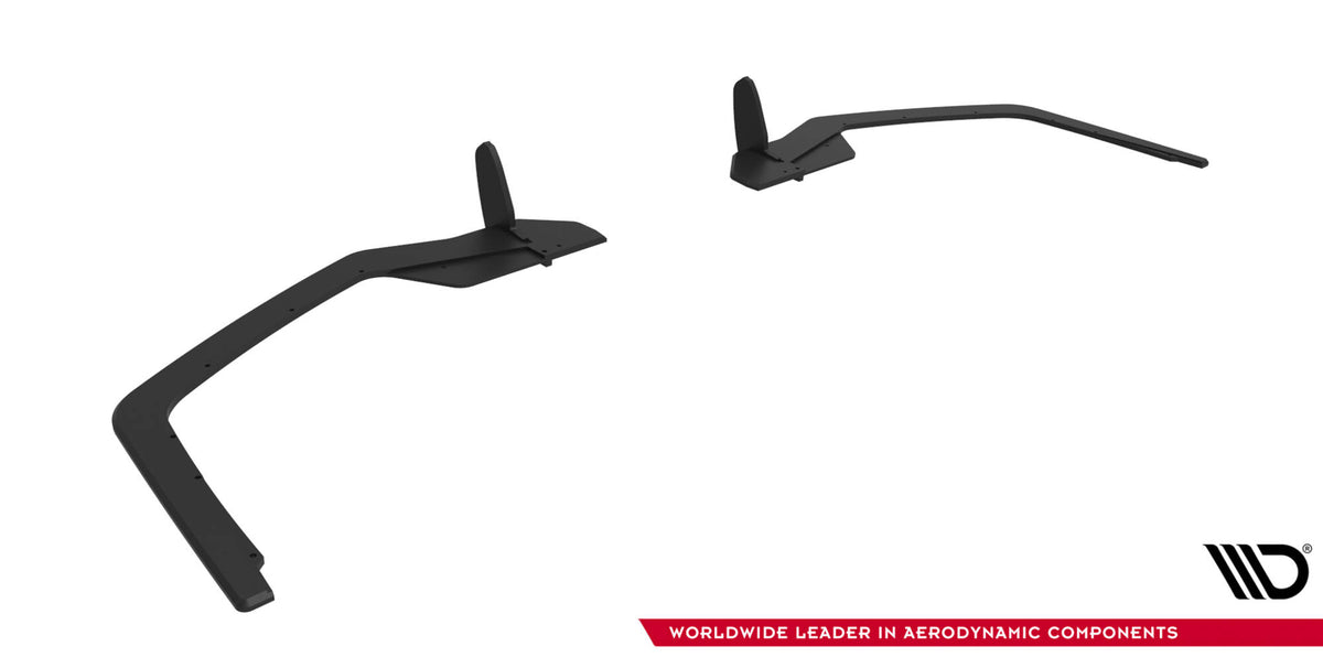 Street Pro Rear Side Splitters suitable for Honda Civic Sport Mk 10