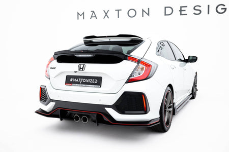 Street Pro Rear Side Splitters suitable for Honda Civic Sport Mk 10