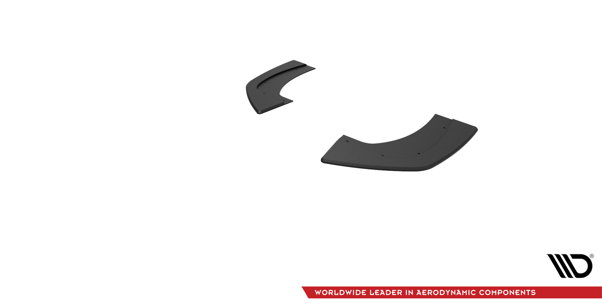 Street Pro Rear Side Splitters suitable for Hyundai I30 N Fastback Mk3 Facelift