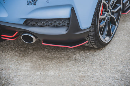 Street Pro Rear Side Splitters suitable for Hyundai I30 N Mk3 Hatchback