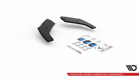 Street Pro Rear Side Splitters suitable for Hyundai I30 N Mk3 Hatchback