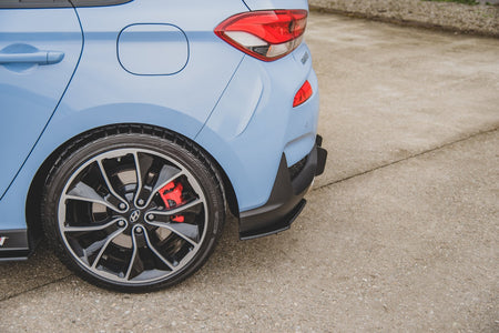 Street Pro Rear Side Splitters suitable for Hyundai I30 N Mk3 Hatchback