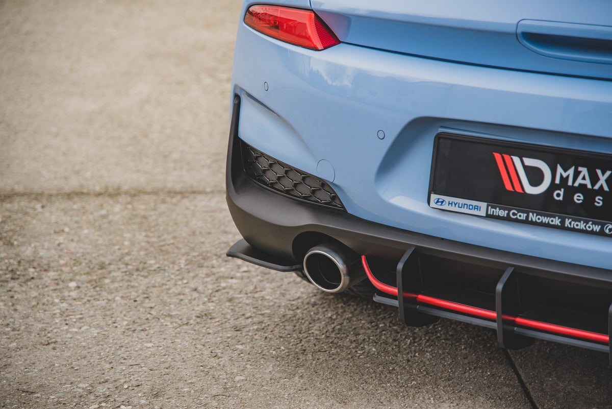 Street Pro Rear Side Splitters suitable for Hyundai I30 N Mk3 Hatchback