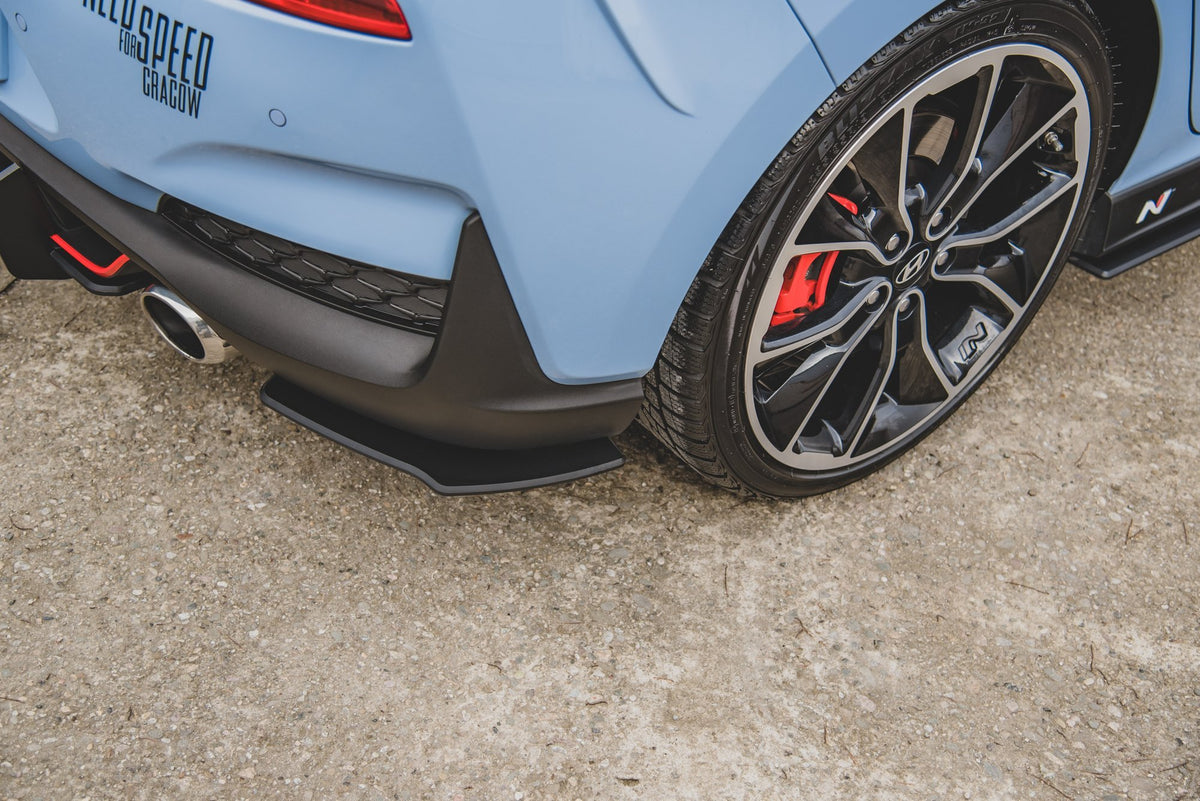 Street Pro Rear Side Splitters suitable for Hyundai I30 N Mk3 Hatchback