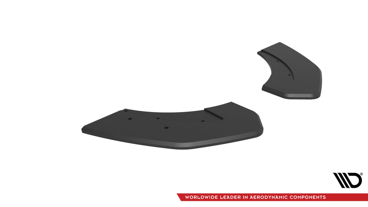 Street Pro Rear Side Splitters  suitable for Hyundai Veloster N Mk2