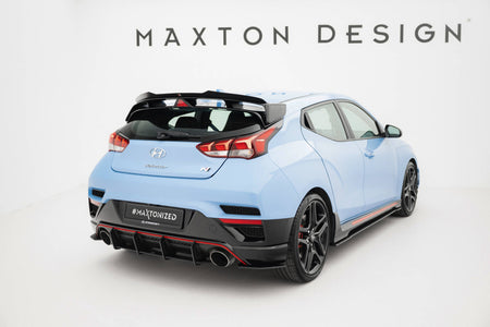 Street Pro Rear Side Splitters  suitable for Hyundai Veloster N Mk2