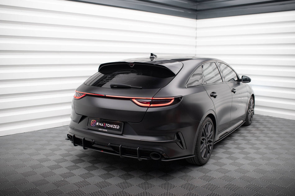 Street Pro Rear Side Splitters suitable for Kia Proceed GT Mk1 Facelift