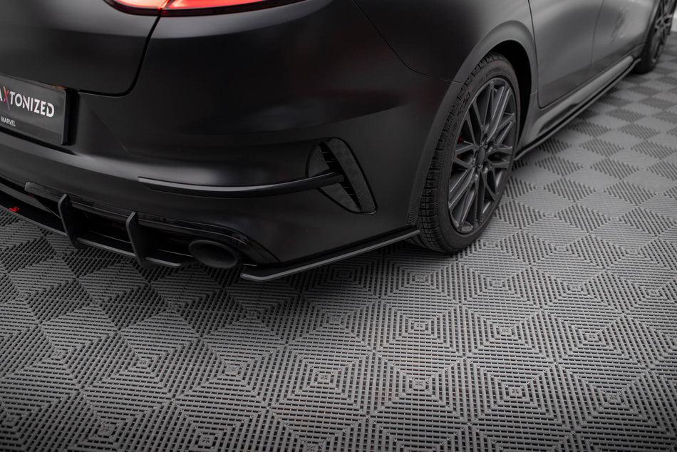 Street Pro Rear Side Splitters suitable for Kia Proceed GT Mk1 Facelift