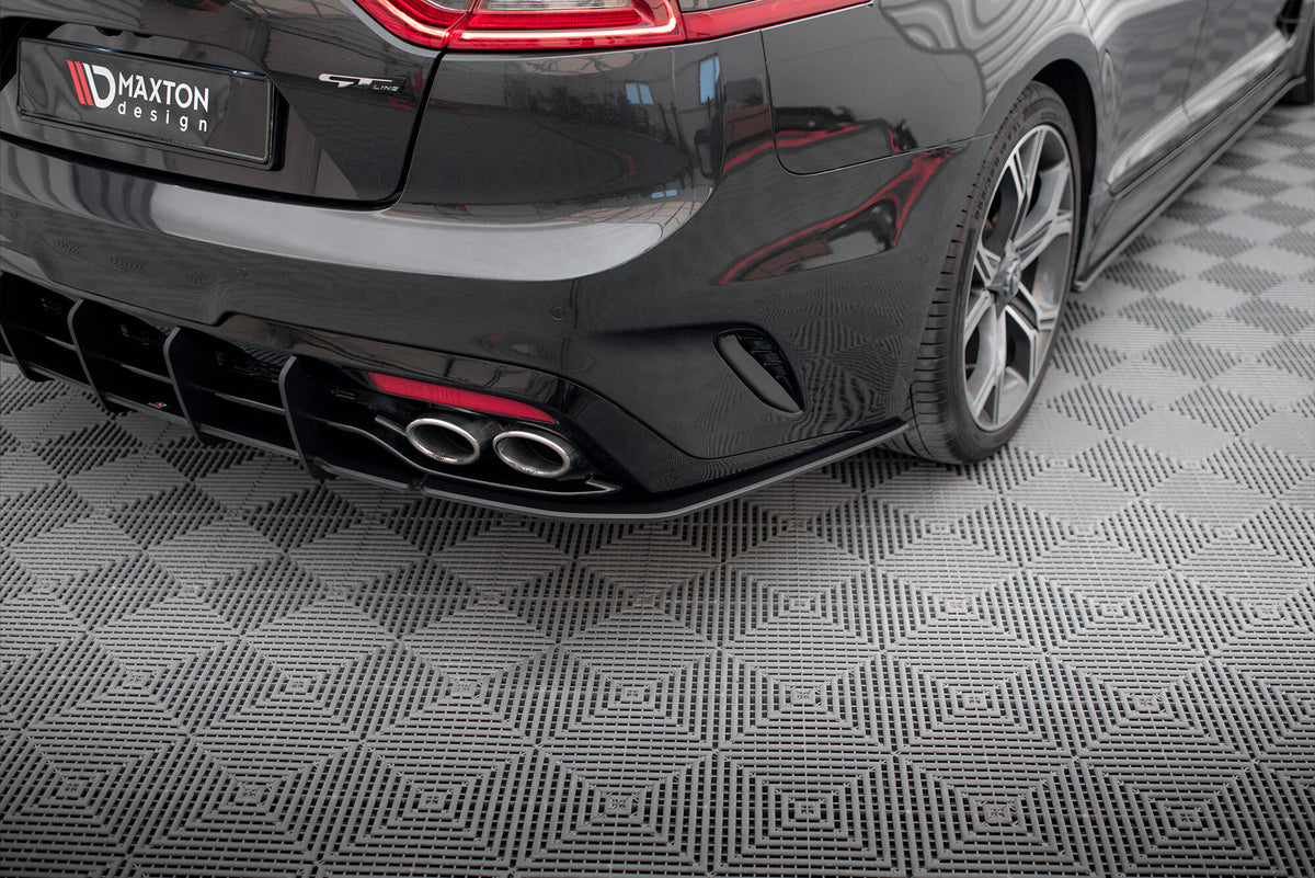 Street Pro Rear Side Splitters suitable for Kia Stinger GT / GT-Line  Mk1