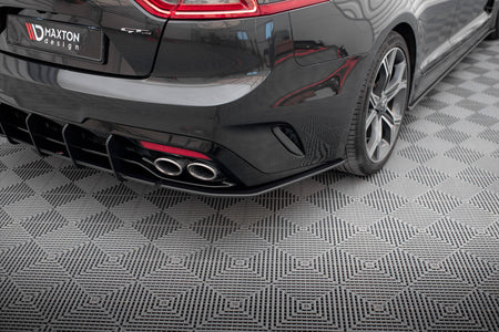Street Pro Rear Side Splitters suitable for Kia Stinger GT / GT-Line  Mk1