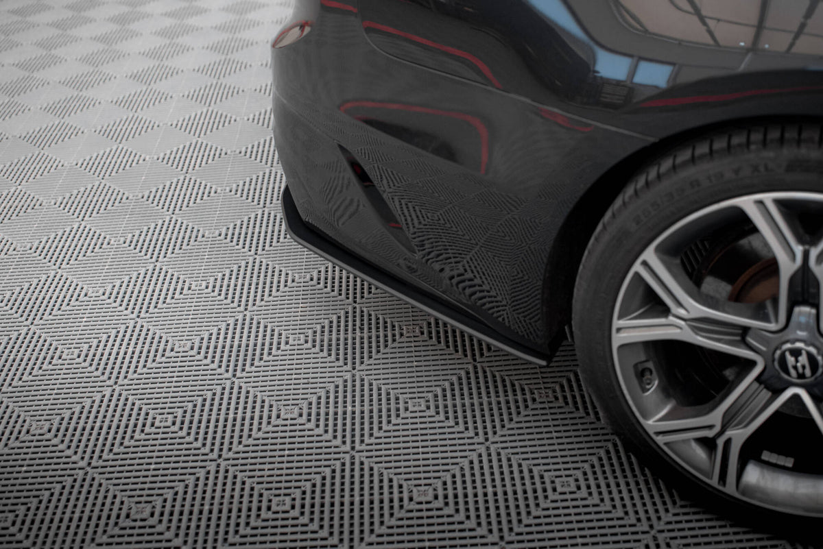 Street Pro Rear Side Splitters suitable for Kia Stinger GT / GT-Line  Mk1