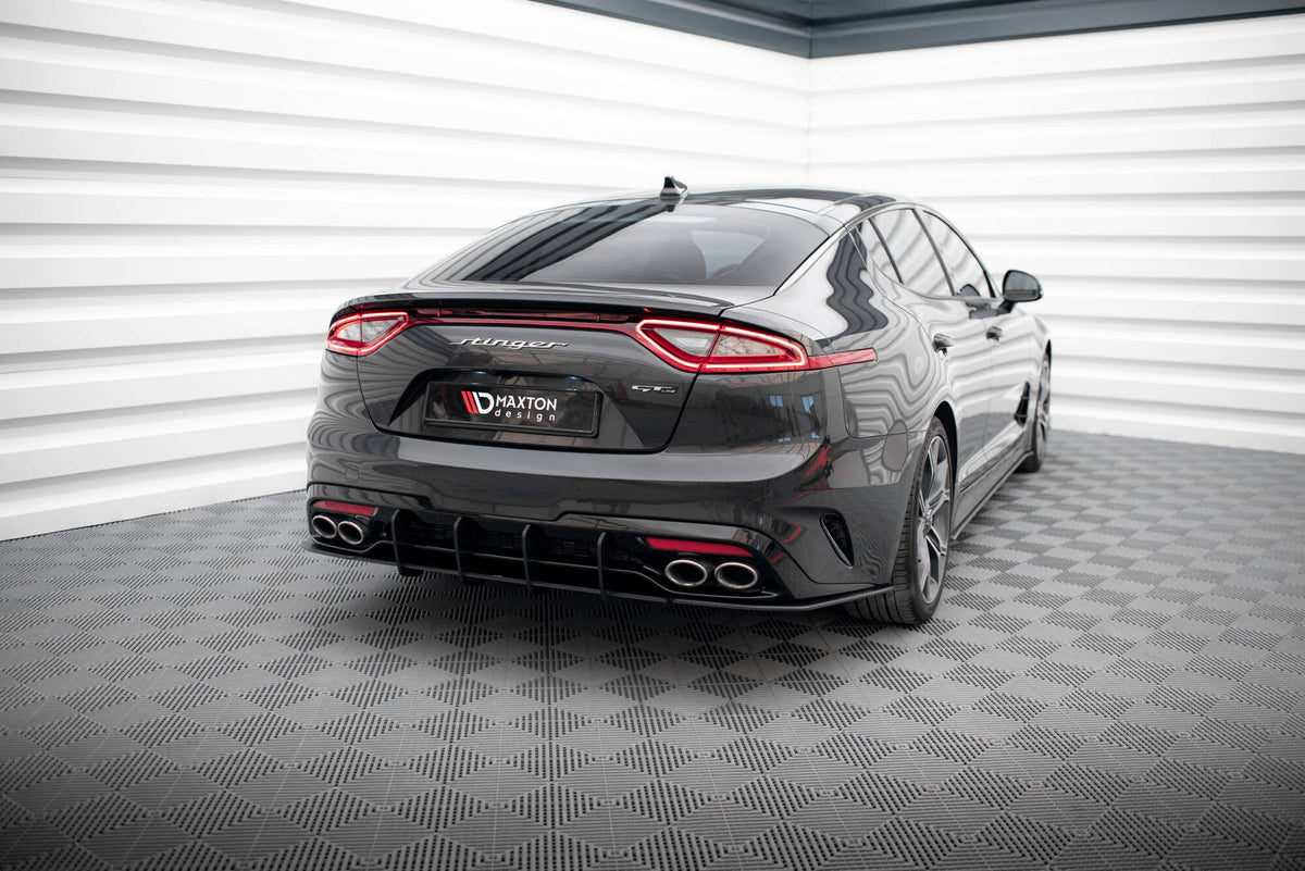 Street Pro Rear Side Splitters suitable for Kia Stinger GT / GT-Line  Mk1