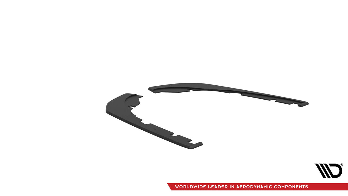 Street Pro Rear Side Splitters suitable for Kia Stinger GT / GT-Line  Mk1