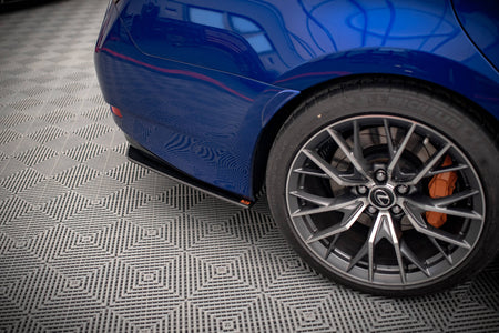 Street Pro Rear Side Splitters suitable for Lexus GS F Mk4 Facelift