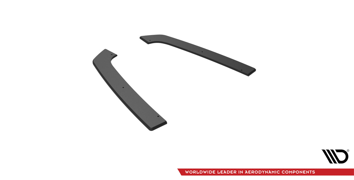 Street Pro Rear Side Splitters suitable for Lexus GS F Mk4 Facelift