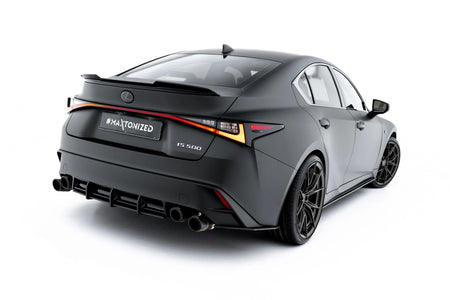 Street Pro Rear Side Splitters suitable for Lexus IS 500 Mk3 Facelift 2 (XE30)