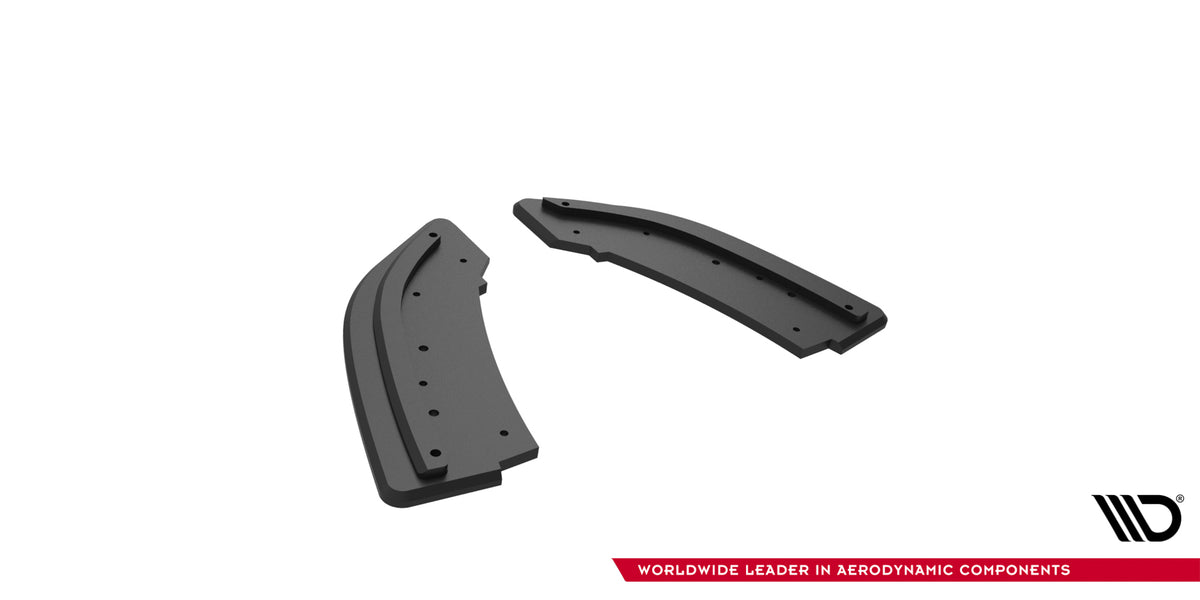 Street Pro Rear Side Splitters suitable for Mazda 3 MPS Mk1 EU Version