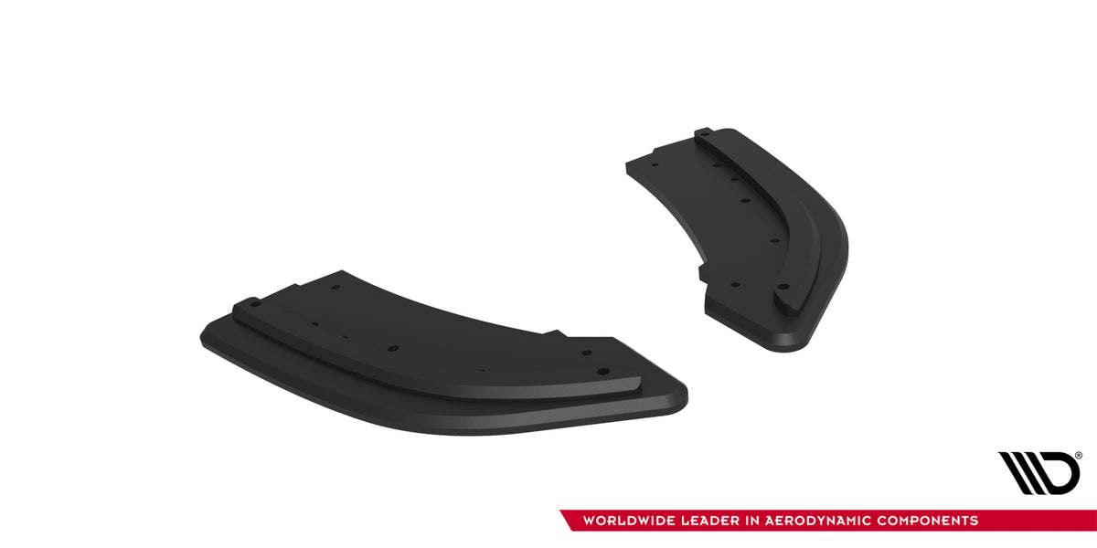 Street Pro Rear Side Splitters suitable for Mazda 3 MPS Mk1 EU Version