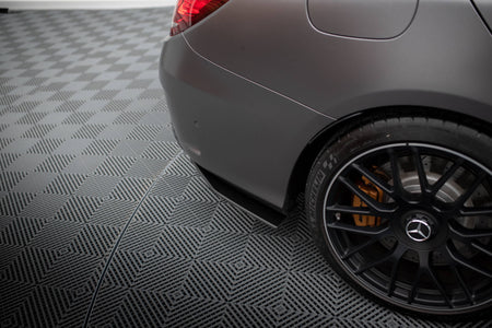 Street Pro Rear Side Splitters suitable for Mercedes-AMG C63 Sedan / Estate W205 Facelift