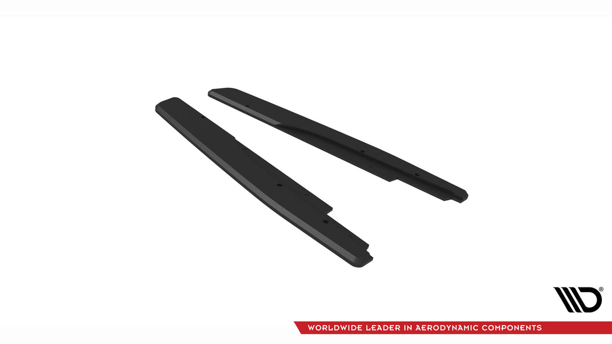 Street Pro Rear Side Splitters suitable for Nissan GTR R35 Facelift