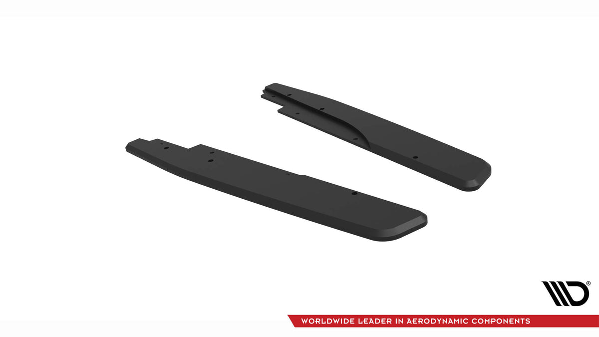 Street Pro Rear Side Splitters suitable for Nissan GTR R35 Facelift