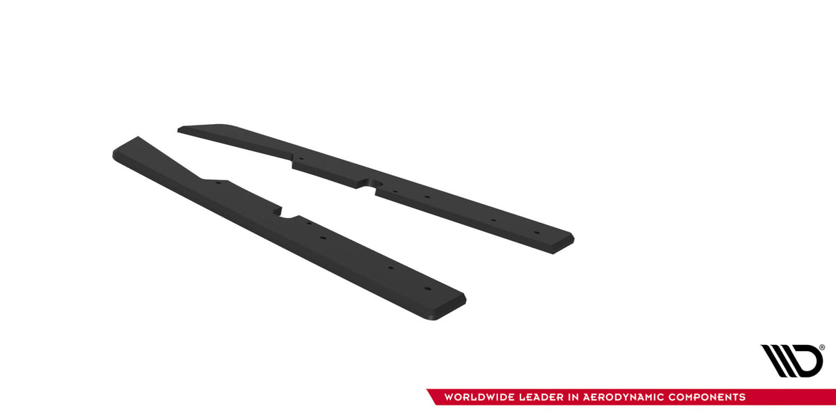 Street Pro Rear Side Splitters suitable for Subaru Impreza WRX STI Mk3 Facelift
