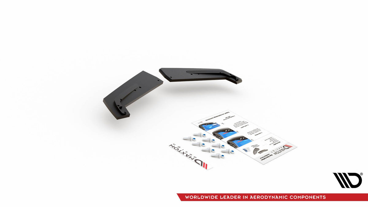 Street Pro Rear Side Splitters suitable for Toyota GR Yaris Mk4