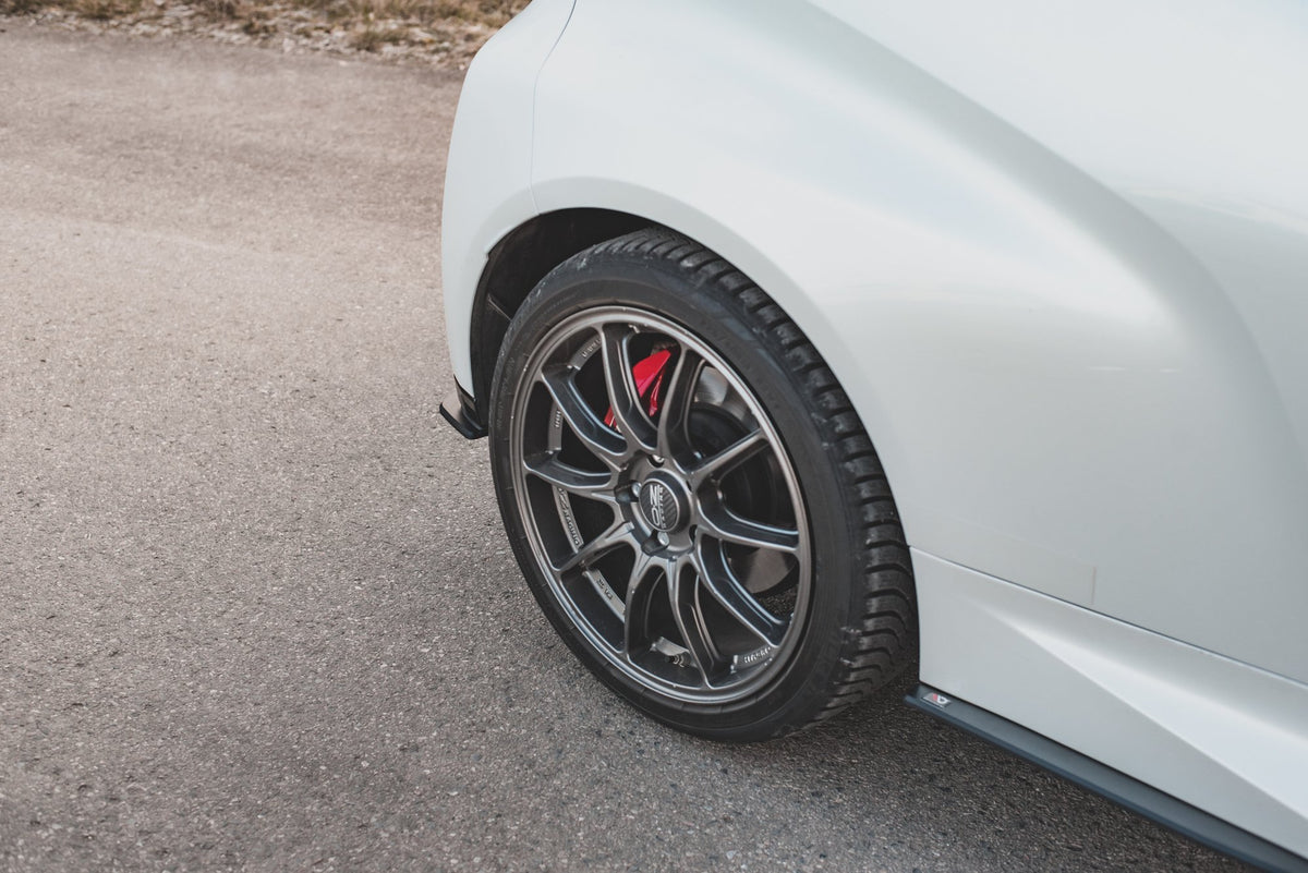 Street Pro Rear Side Splitters suitable for Toyota GR Yaris Mk4