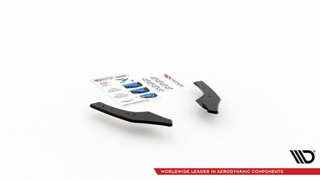 Street Pro Rear Side Splitters suitable for Volkswagen Golf GTI Clubsport Mk8