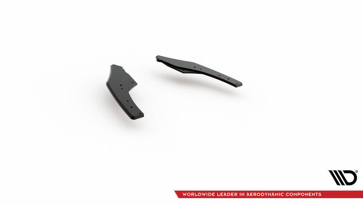 Street Pro Rear Side Splitters  suitable for Volkswagen Golf GTI Clubsport Mk8 Facelift