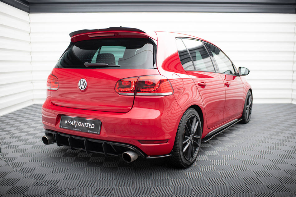 Street Pro Rear Side Splitters suitable for Volkswagen Golf GTI Mk6