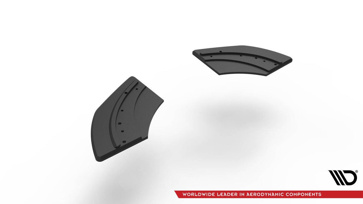 Street Pro Rear Side Splitters suitable for Volkswagen Scirocco R Mk3