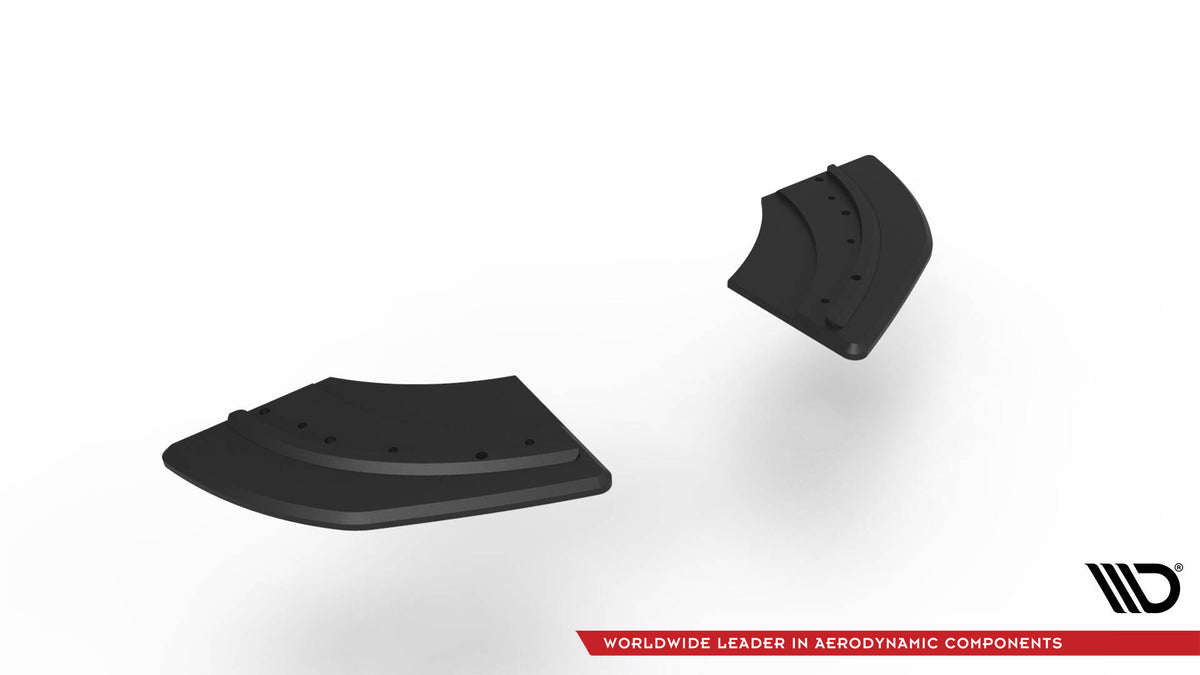 Street Pro Rear Side Splitters suitable for Volkswagen Scirocco R Mk3
