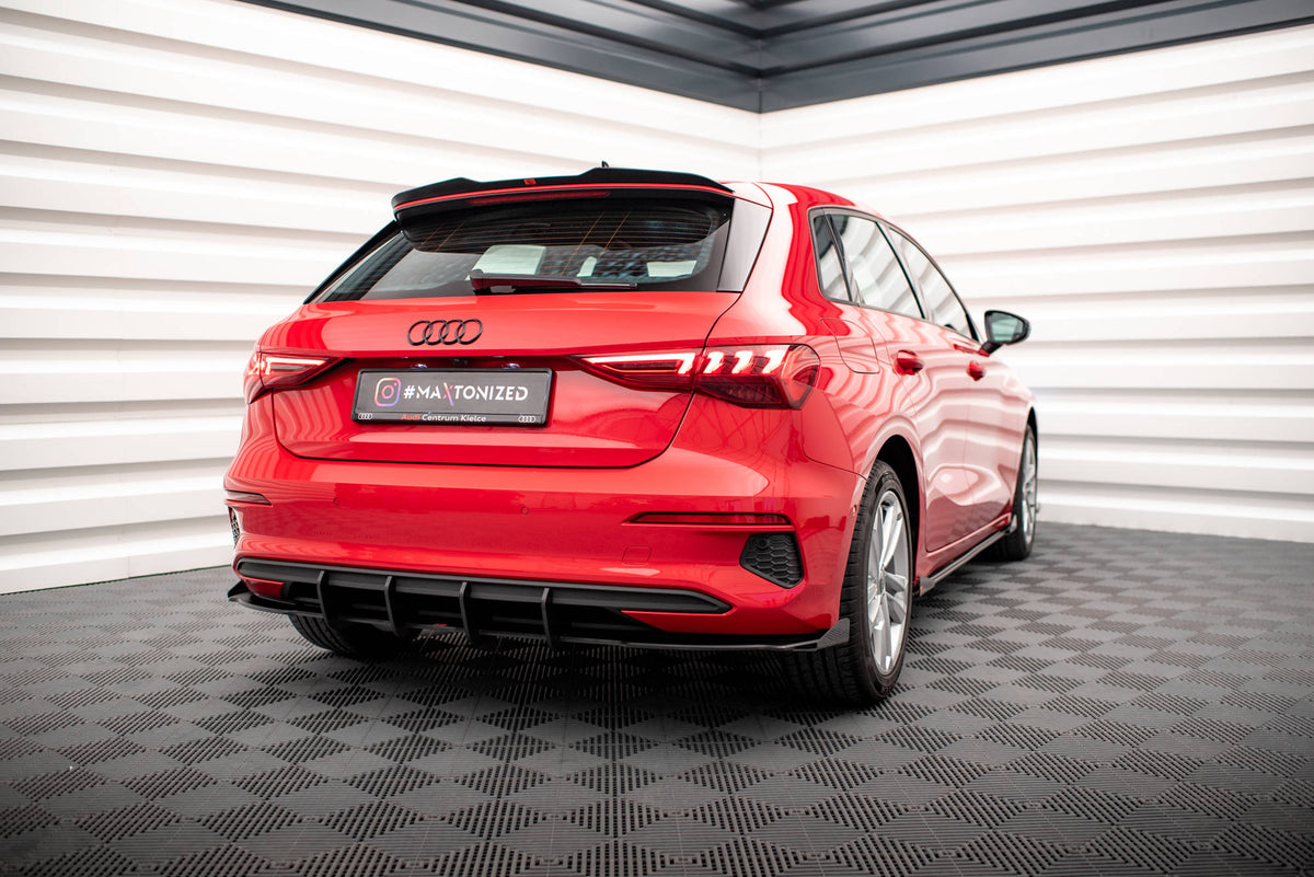 Street Pro Rear Valance + Flaps suitable for Audi A3 Sportback 8Y
