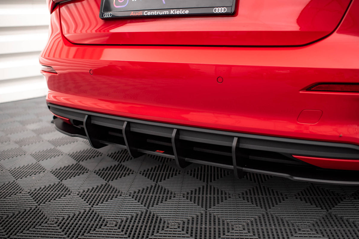 Street Pro Rear Valance + Flaps suitable for Audi A3 Sportback 8Y
