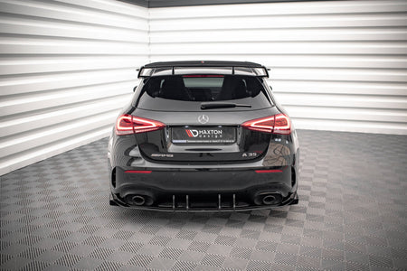Street Pro Rear Valance + Flaps suitable for Mercedes A35 AMG Hatchback Aero Pack W177