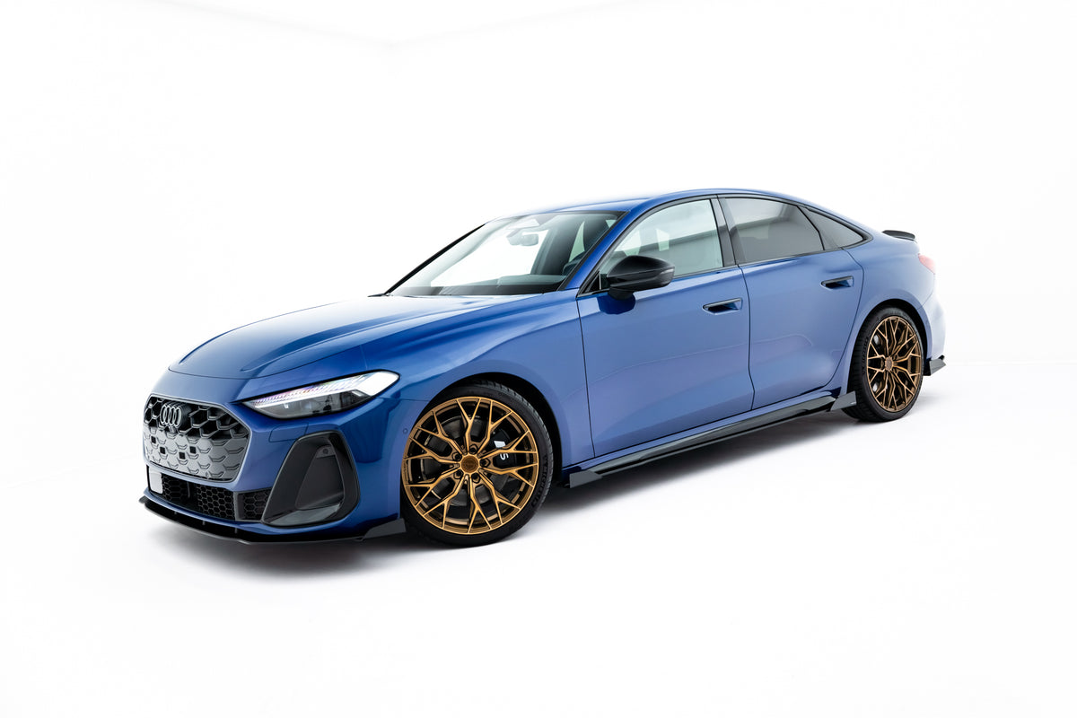 Street Pro Side Skirts Diffusers + Flaps suitable for Audi A5 S-Line / S5 Sedan / Avant B10